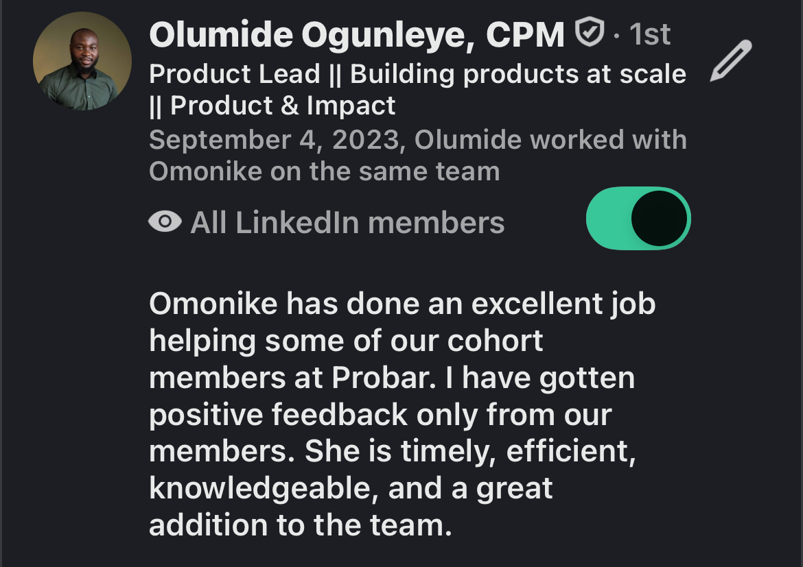 Senior Product Manager, Non-Executive Director, and EdTech Founder. 